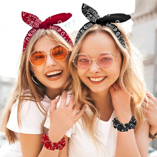 antiderapant confortable bandeau cheveux Elegance  