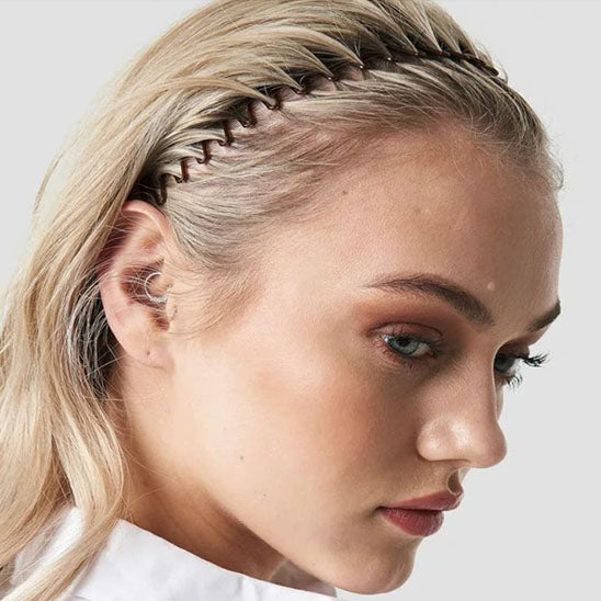 aucun gene cheveux ranger serre tete femme
