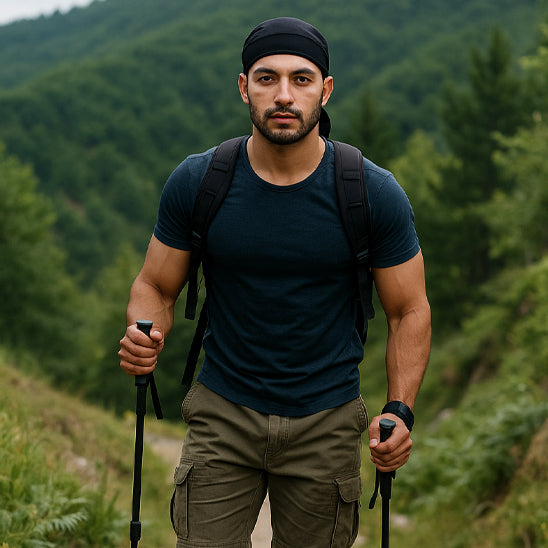 bandeau cheveux homme bandana compagnon toute aventure