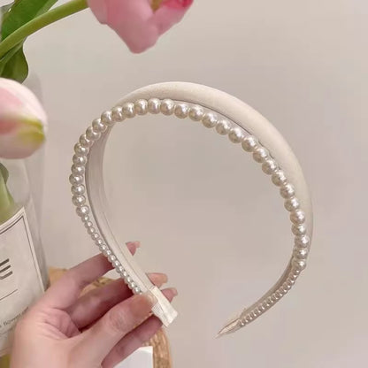 blanc serre tete pour femme elegant