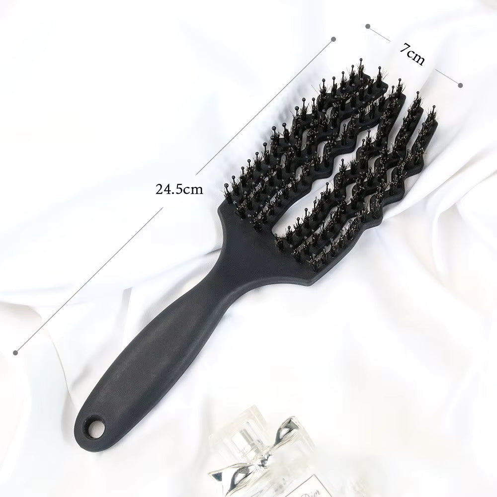 Brosse à cheveux en poils de sanglier - Naturelle™