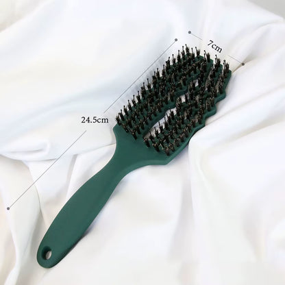 Brosse à cheveux en poils de sanglier - Naturelle™