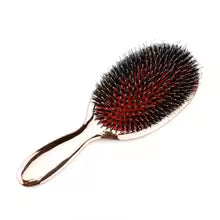Brosse à cheveux en poils de sanglier - Ovale Démêlante™