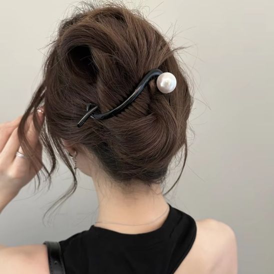 cheveux embellit pince a cheveux torsadee
