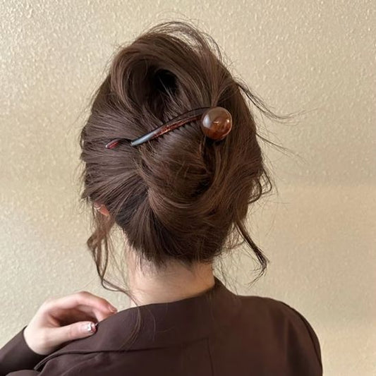 cheveux en place facilement pince a cheveux torsadee