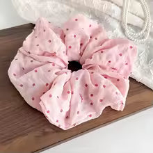 Chouchou Cheveux - Fleuri & Pois™