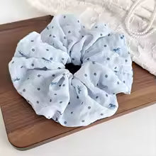 Chouchou Cheveux - Fleuri & Pois™