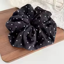 Chouchou Cheveux - Fleuri & Pois™