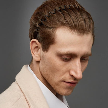 coiffure elegant serre tete homme