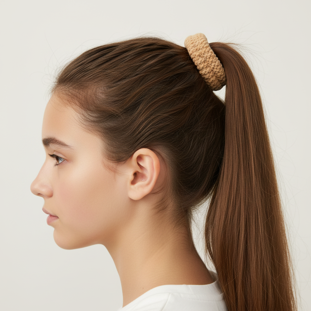 coiffure variée Elastique cheveux Longue Tenue sans metal