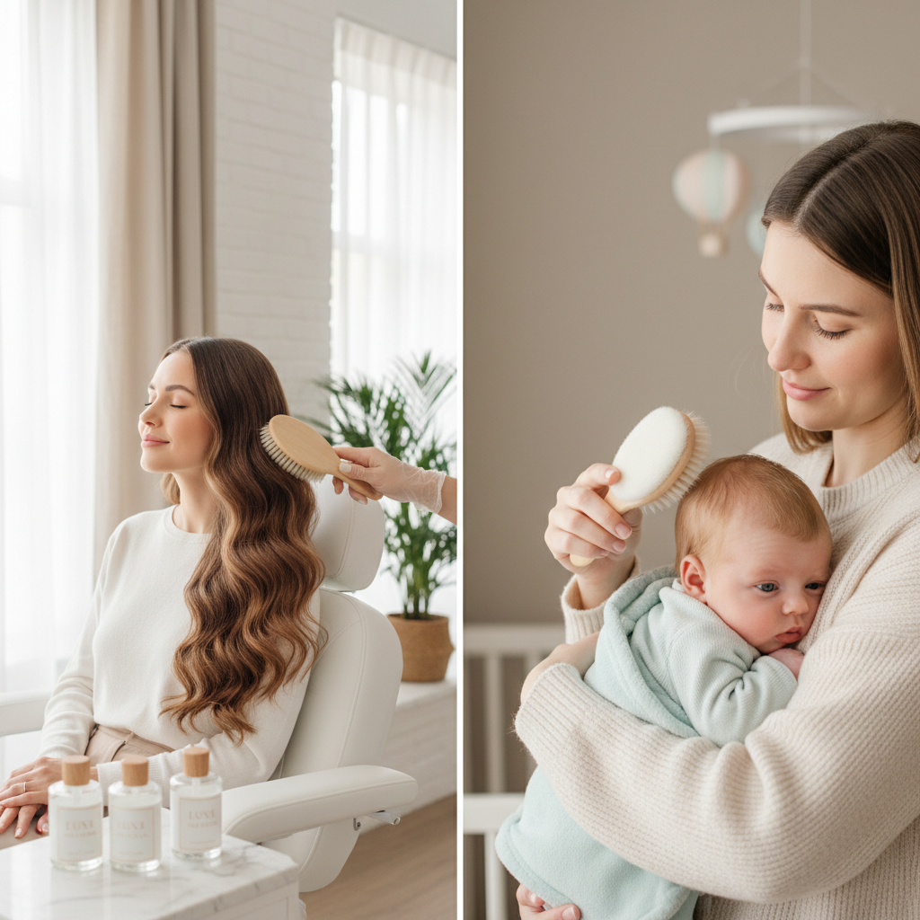Collection brosses cheveux - Adulte et bébé