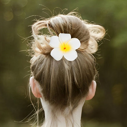 confort cheveux pince a cheveux fleur hawaienne