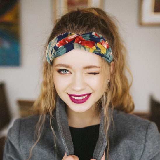 confort liberte bandeau cheveux fleuri