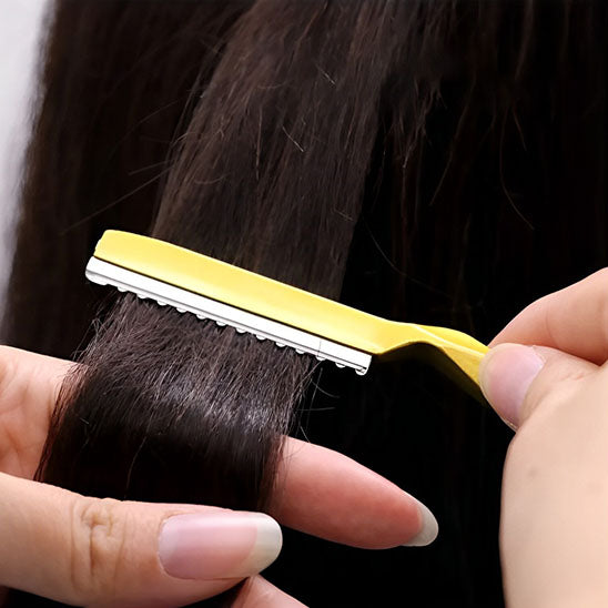 coupe parfaite ciseaux coiffure amincissant