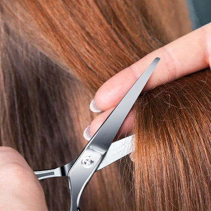 coupe sans effort ciseaux coiffure finition