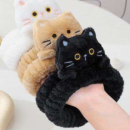 Détail Bandeau Mignon chat  oreilles 3D finition soignée