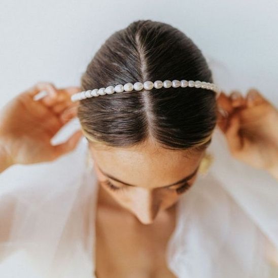 douceur cheveux serre tete pour femme a perles