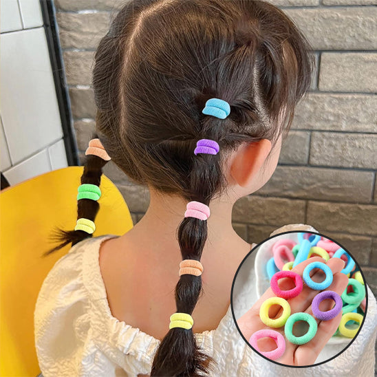 Elastique cheveux Colorés Sans dommage en nylon souple resistant