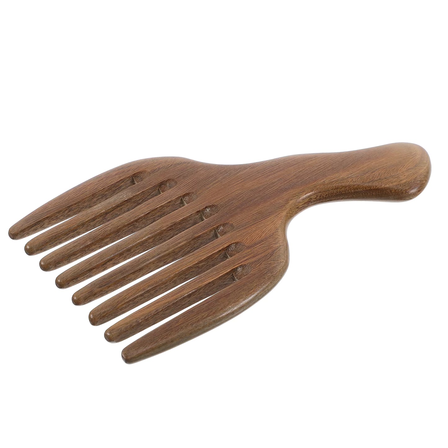 finition soignée peigne Afro BoisSantal robuste