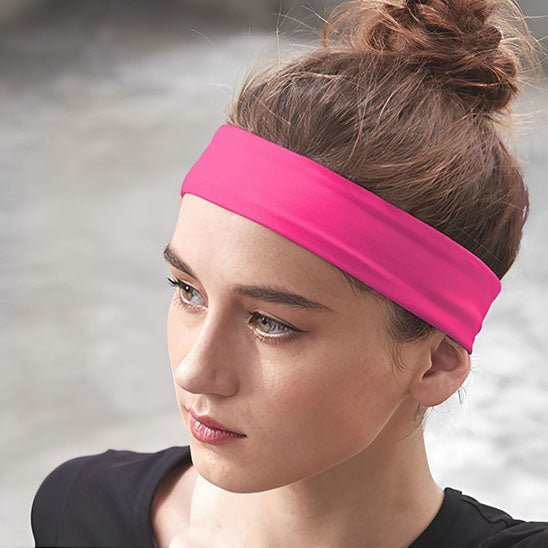 front sans compression bandeau pour femme sport