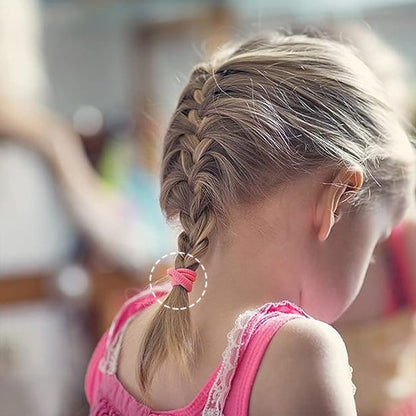 gros plan Elastique cheveux Colorés Sans Dommage nylon doux non abrasif