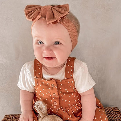 habillement creatif bandeau bébé fille noeud