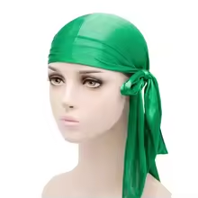 Durag Pirate Satiné - SilkFlow™