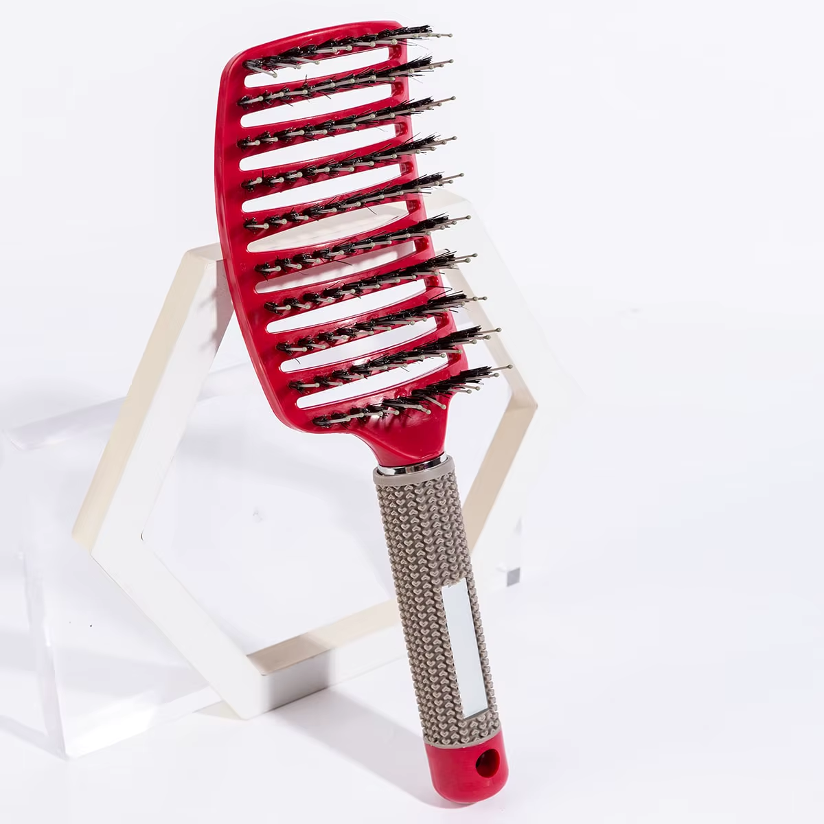 Brosse à Cheveux Poils de Sanglier et Nylon -Démêlante™