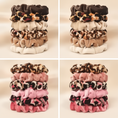 Chouchou Cheveux - Velours™ Lot 6 ou 24 pcs