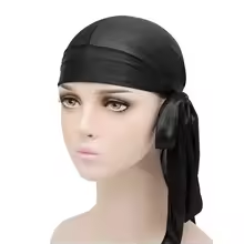 Durag Pirate Satiné - SilkFlow™