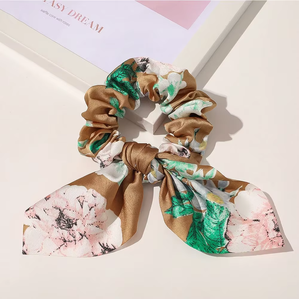 Chouchou Cheveux Fleuri - Élégance Florale™