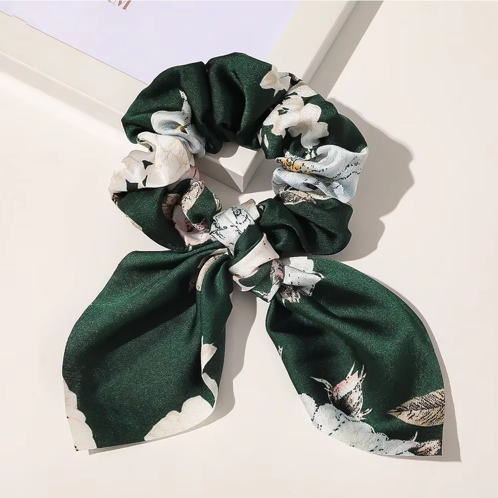 Chouchou Cheveux Fleuri - Élégance Florale™
