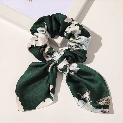 Chouchou Cheveux Fleuri - Élégance Florale™