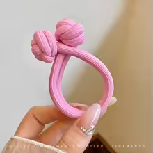 Élastique Cheveux - Nœud Plissé™