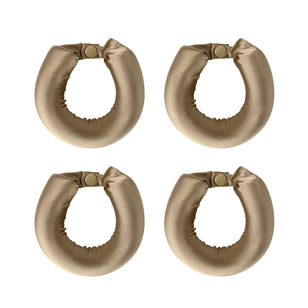 Bigoudis-Satinés Boucles Sans Chaleur™ - Lot de 4 Pièces