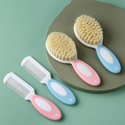kit Brosse cheveux pour bebe demelage doux