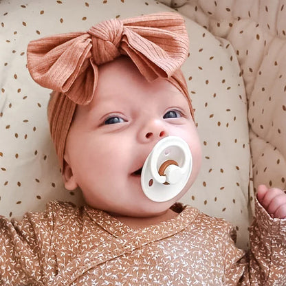 legerete douceur bandeau bébé fille noeud