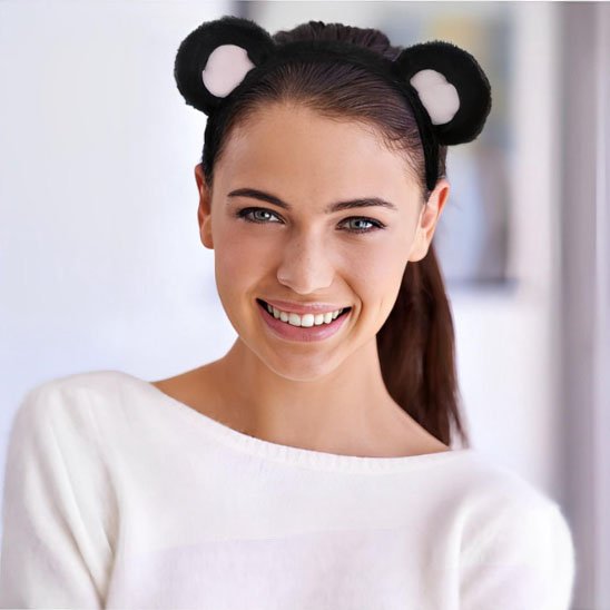 maintien optimal sans douleur serre tête Kawaii Ours