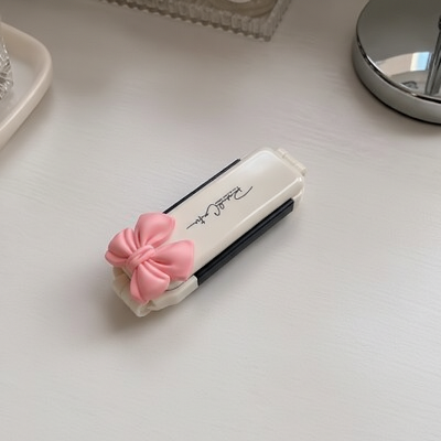 Peigne Élégance – Beige Rose fond neutre