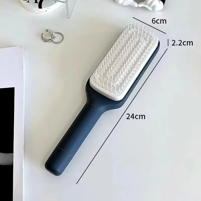 Brosse à Cheveux- Ergonomique Manche Longue™