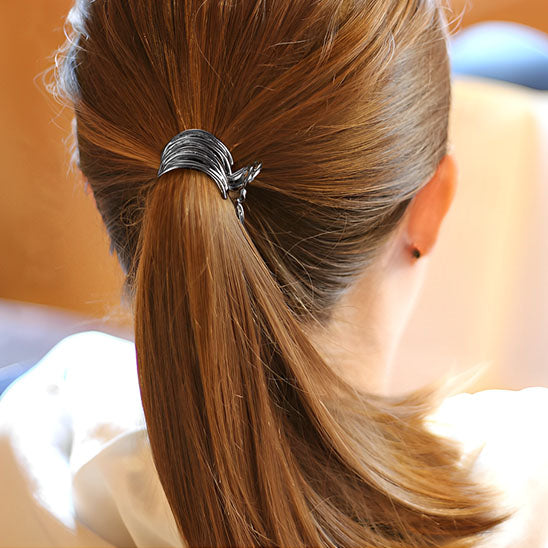 pince a cheveux griffe crabe différentes hauteur queue cheval