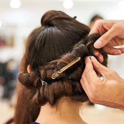 rangement cheveux facile pince a cheveux avec trous