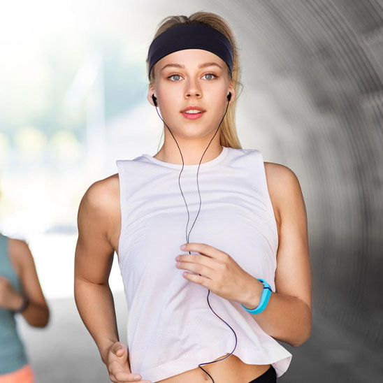 rester fermement bandeau pour femme sport