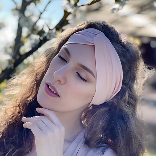 sans abimer sans serrer cheveux bandeau Élégance Nouée