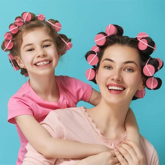 sans douleur confort garanti Bigoudis mousse douce sans chaleur