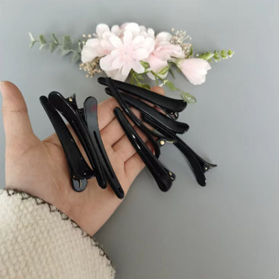 simple efficace pince a cheveux noire sans trace