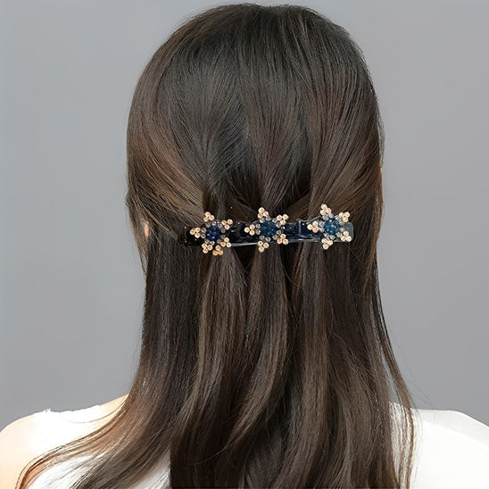 style unique pince a cheveux a trois fleurs