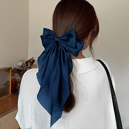 sublimer cheveux confortable pince a cheveux grand noeud