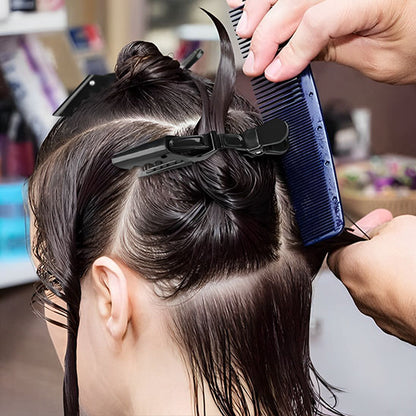 tenir cheveux mouilles pince a cheveux alligator