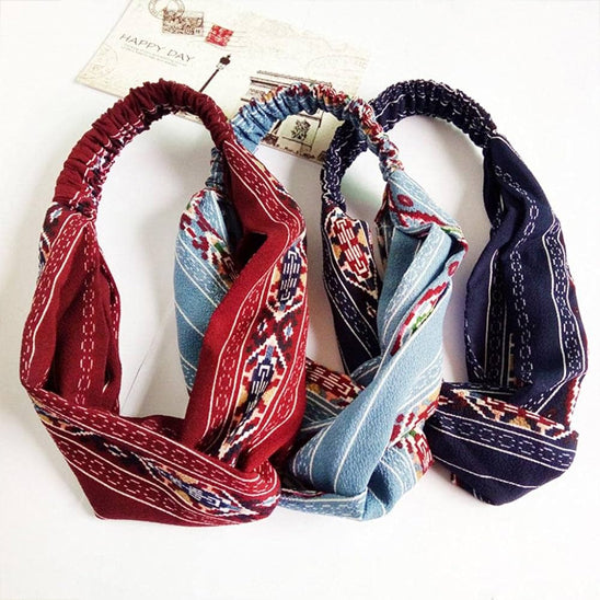 variete toute tenue bandeau cheveux femme style bohème